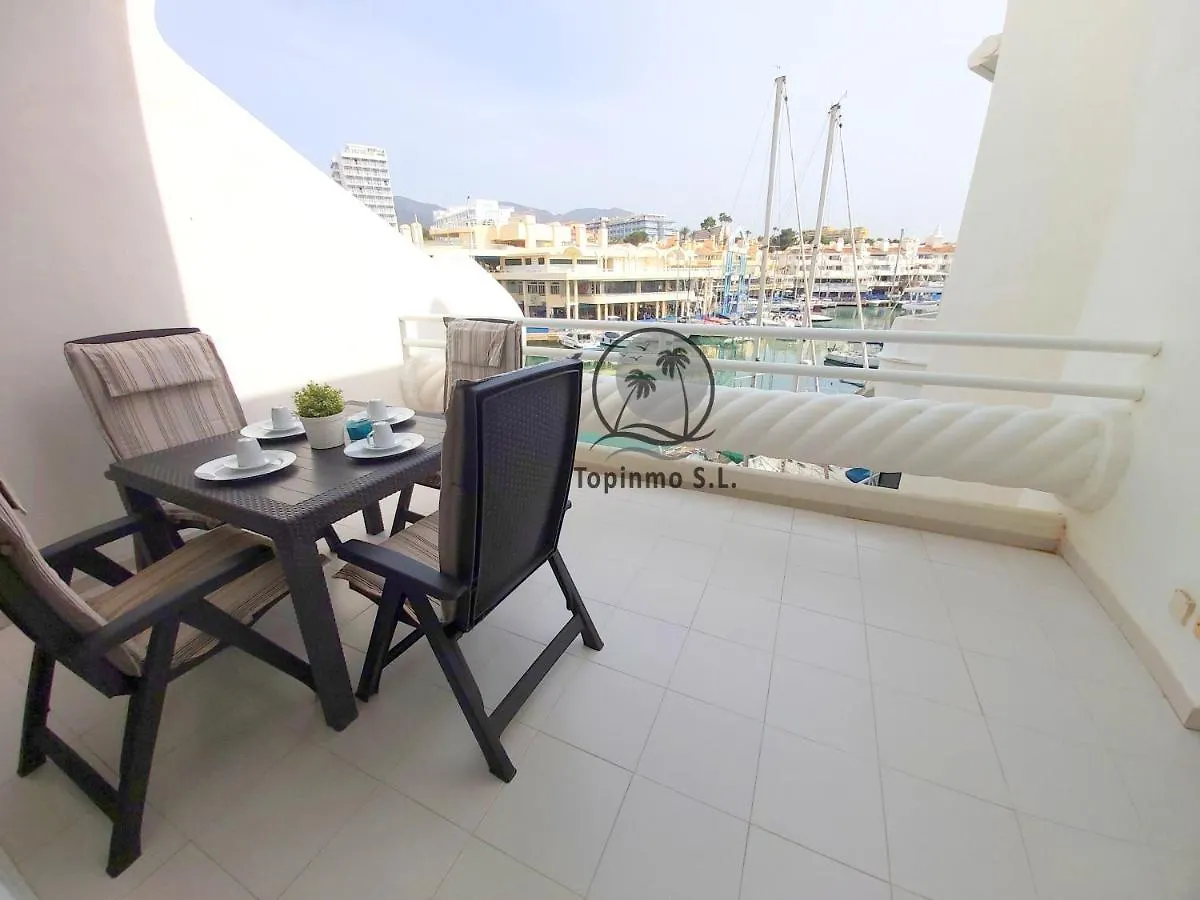 Nordic 1 Bedroom Apartment On Island Complex In Marina Harbour Benalmádena