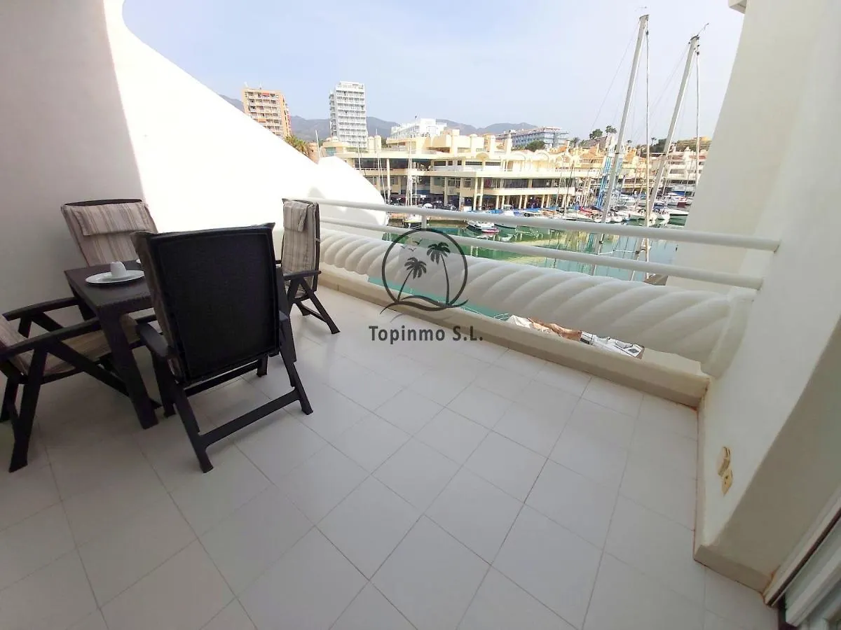 Nordic 1 Bedroom Apartment On Island Complex In Marina Harbour Benalmádena
