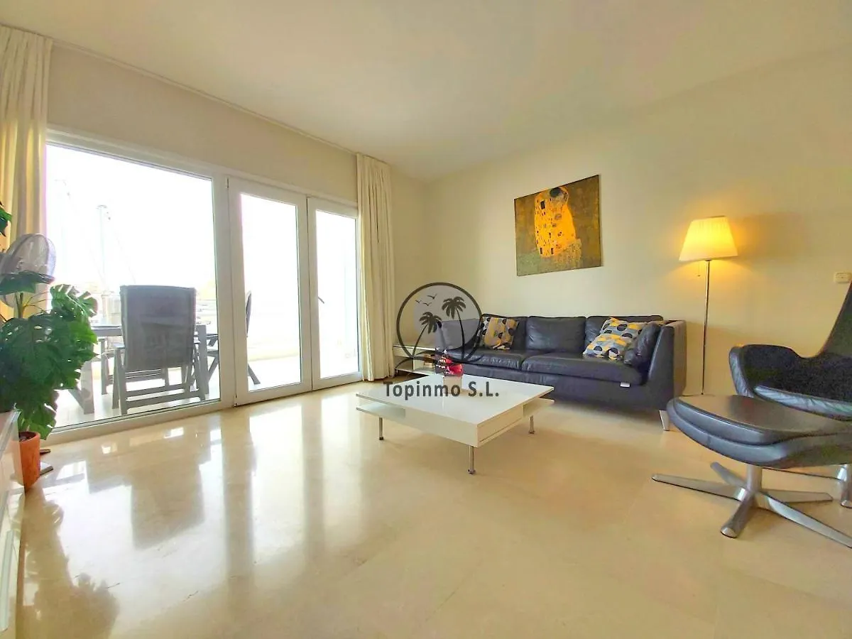 Nordic 1 Bedroom Apartment On Island Complex In Marina Harbour Benalmadena