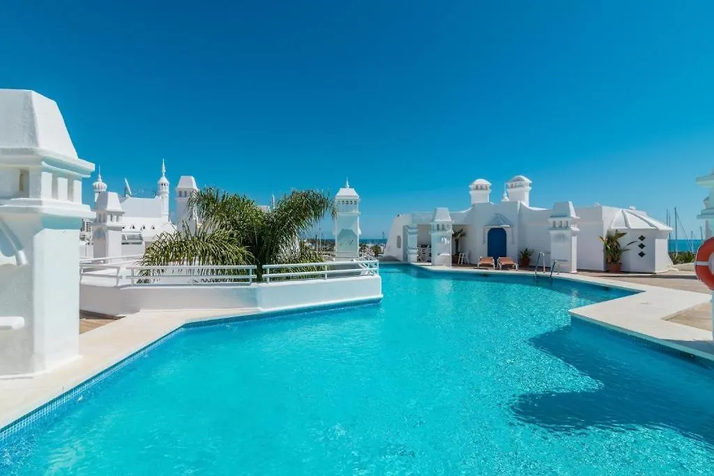 Nordic 1 Bedroom Apartment On Island Complex In Marina Harbour Benalmadena