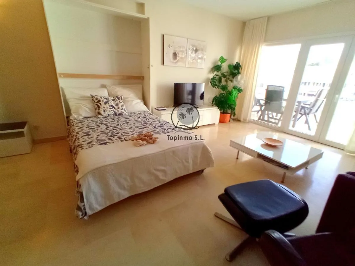 Nordic 1 Bedroom Apartment On Island Complex In Marina Harbour Benalmadena
