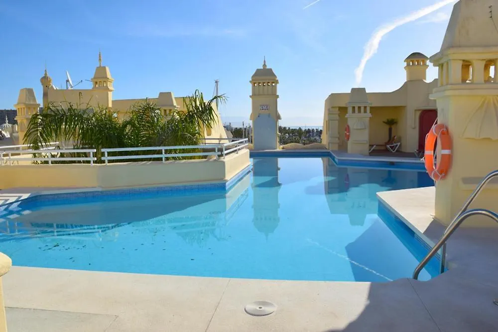 Nordic 1 Bedroom Apartment On Island Complex In Marina Harbour Benalmadena